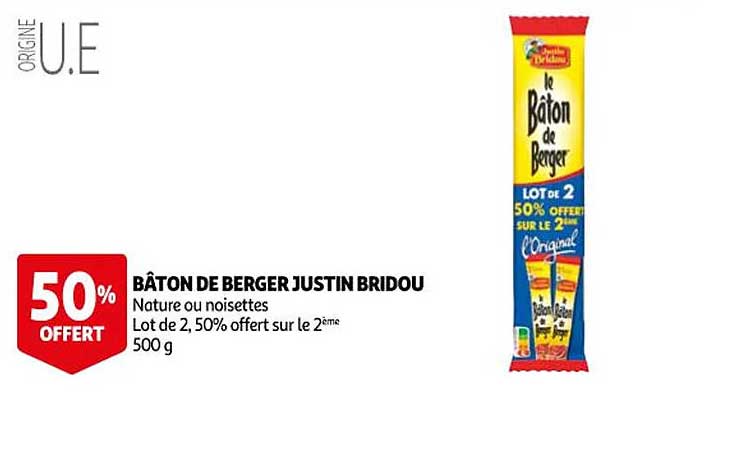 bâton de berger justin bridou