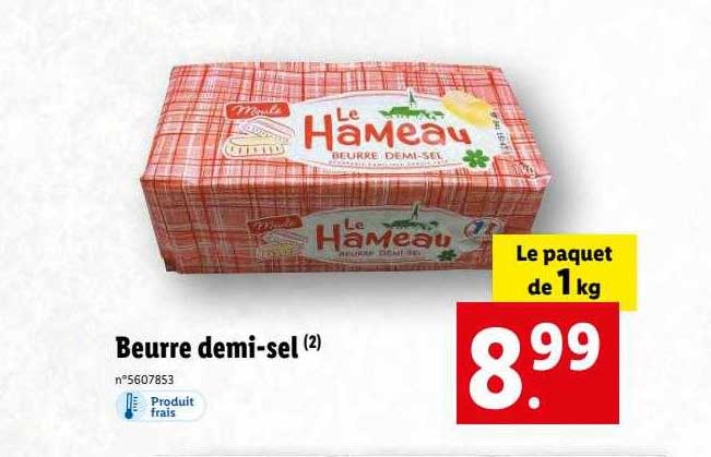 beurre demi-sel le hameau