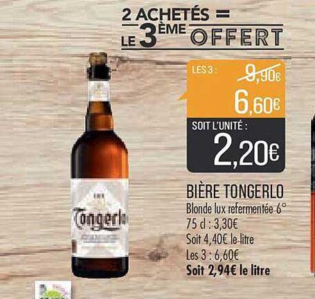 bière tongerlo