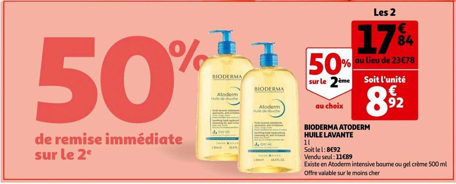 bioderma atoderm huile lavante