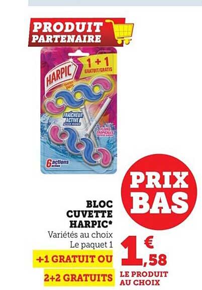 bloc cuvette harpic