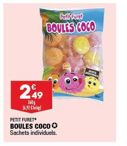 boules coco petit furet