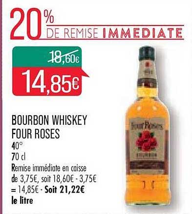 Bourbon Whiskey Four Roses