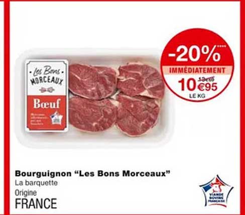 bourguignon "les bons morceaux"