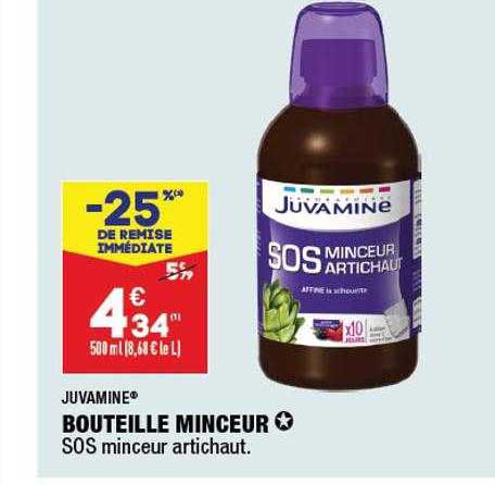 Bouteille Minceur Juvamine
