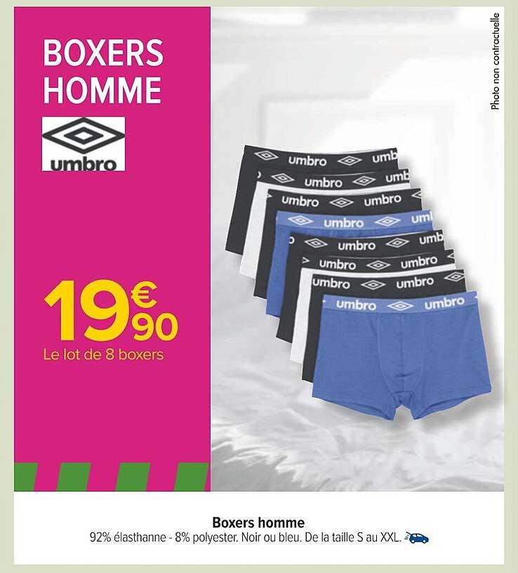 Boxers Homme Umbro
