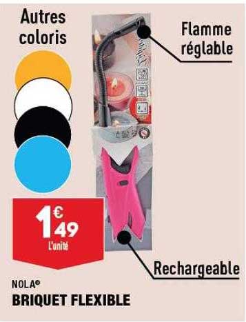 Briquet Flexible Nola