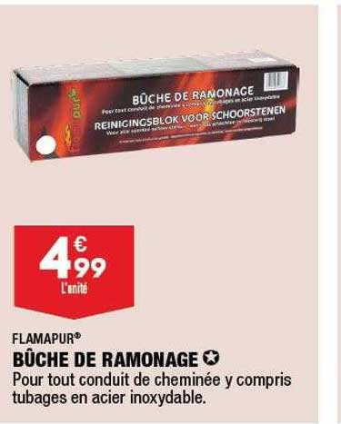 Bûche De Ramonage Flamapur