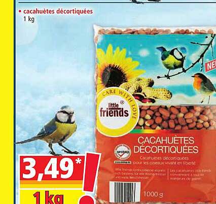 Cacahuètes Décortiquées