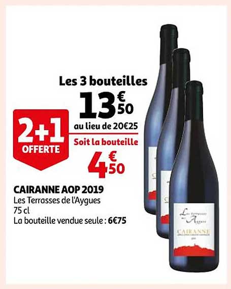 Cairanne Aop 2019 Les Terrasses De L'aygues