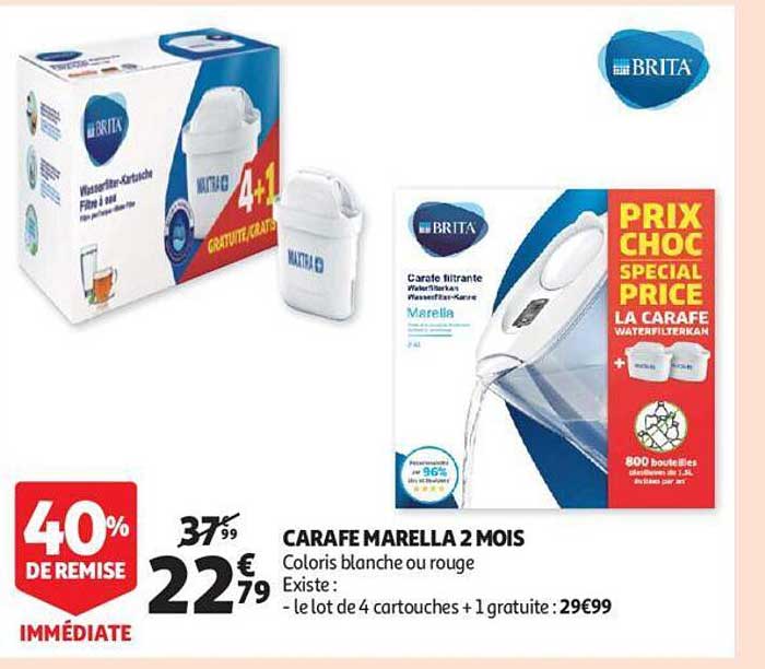 Carafe Marella 2 Mois Brita