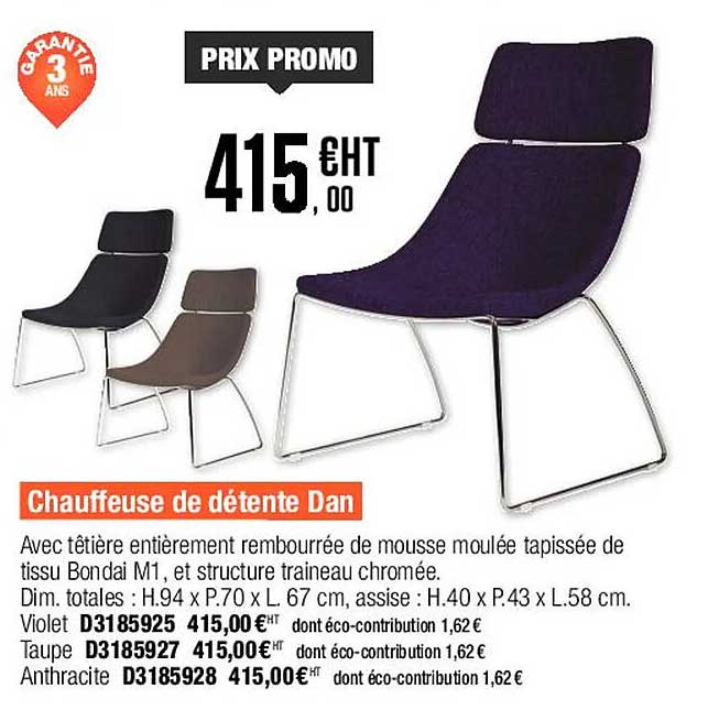 chauffeuse de détente dan