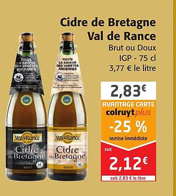cidre de bretagne val de rance