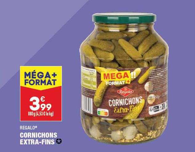 cornichons extra-fins regalo