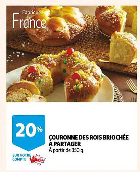 couronne des rois briochée à partager