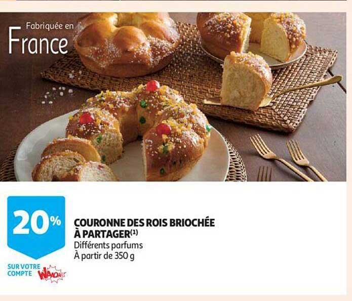 couronne des rois briochée à partager