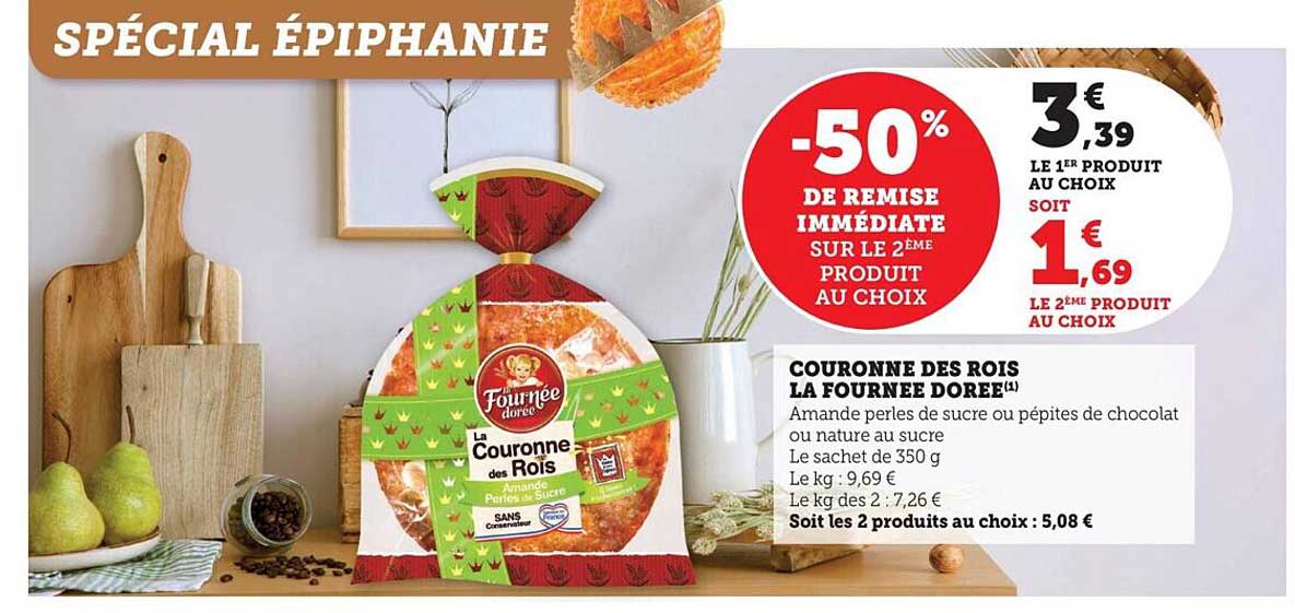 couronne des rois la fournée dorée