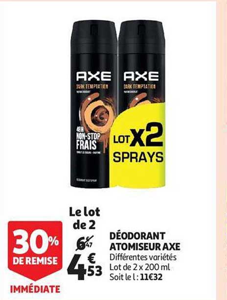 Déodorant Atomiseur Axe