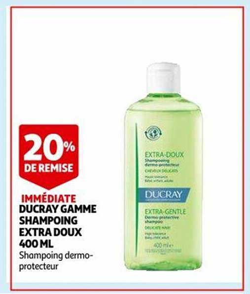 Ducray Gamme Shampoing Extra Doux 400ml