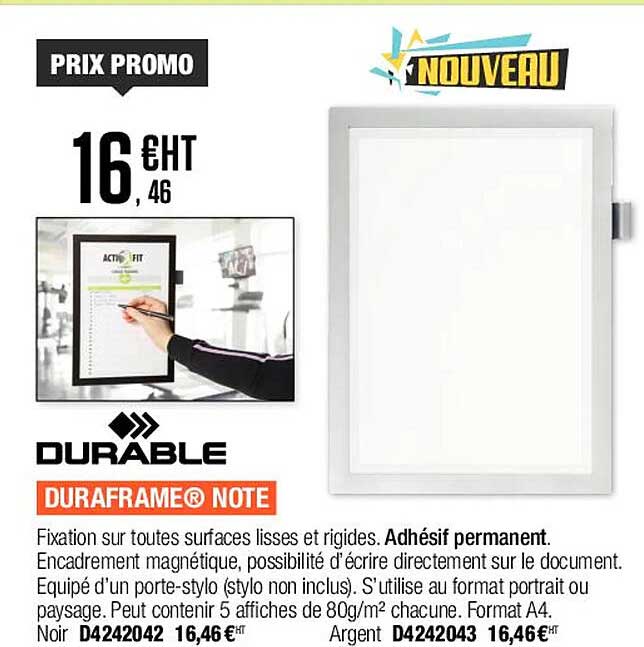 duraframe note durable