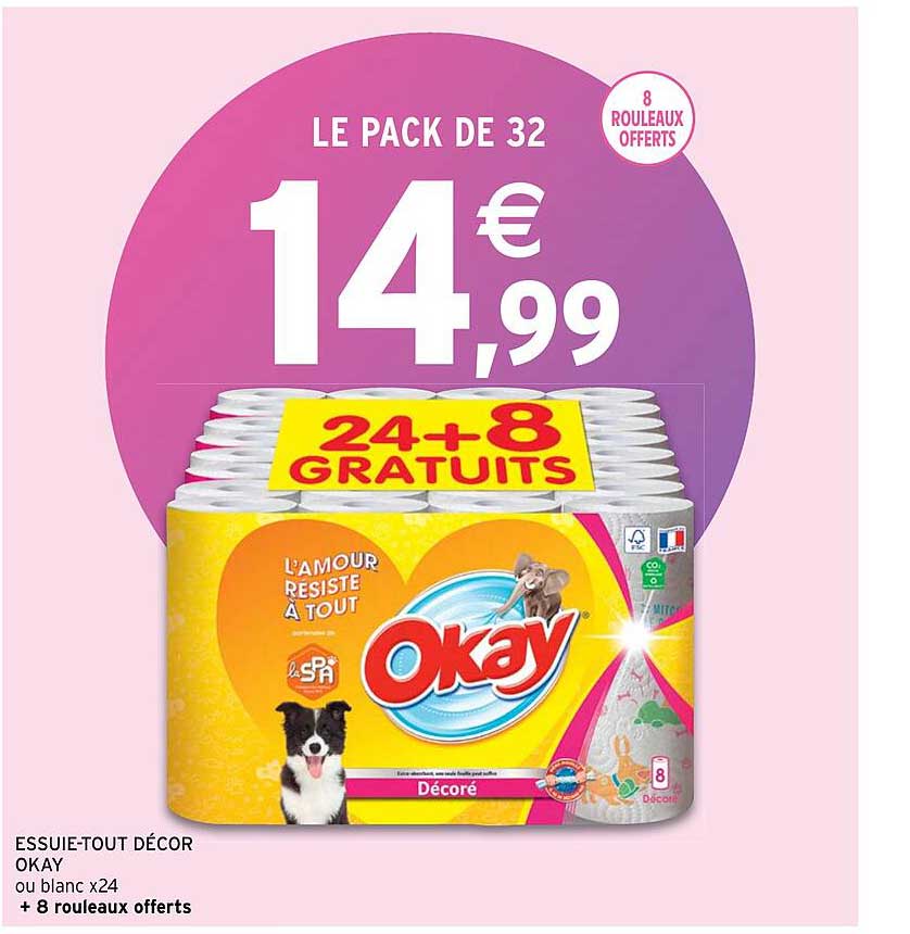 essuie-tout décor okay