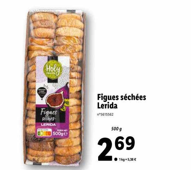 figues séchées lerida holy fruits