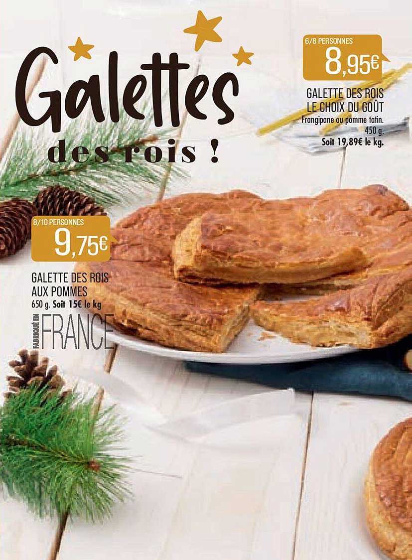 galette des rois aux pommes, galette des rois le choix du goût