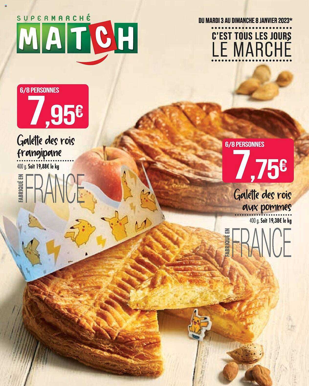 galette des rois grangipane, galette des rois aux pommes