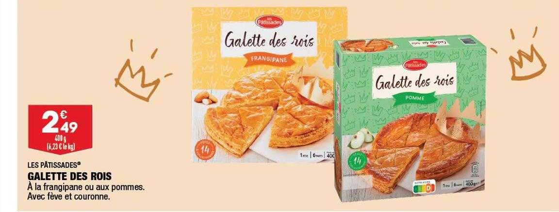galette des rois les pâtissades
