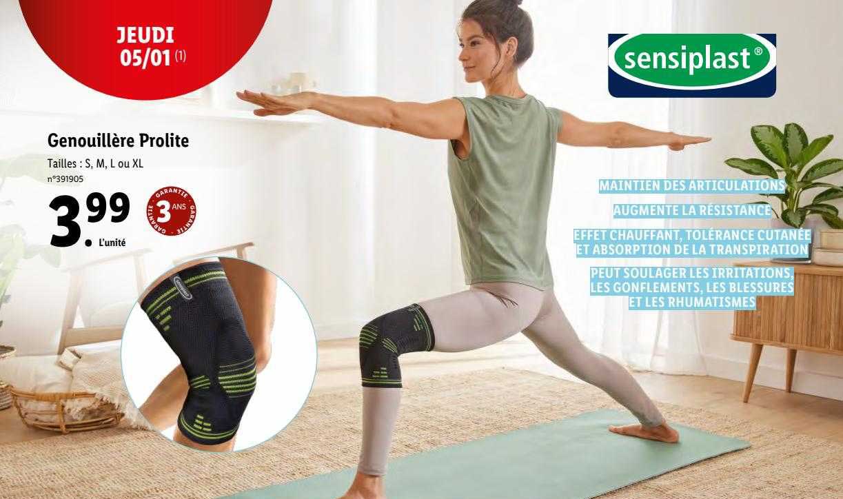 genouillère prolite sensiplast