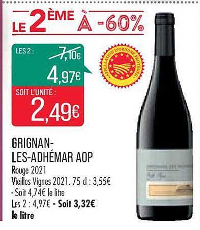 grignan-les-adhémar aop