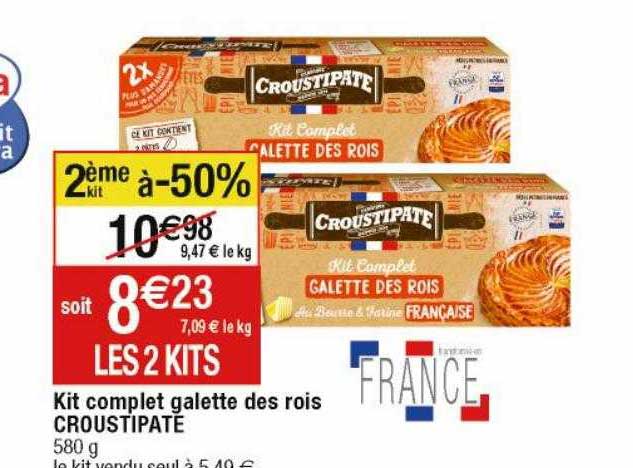 kit complet galette des rois croustipate