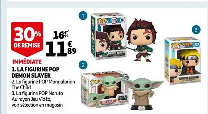 la figurine pop demon slayer
