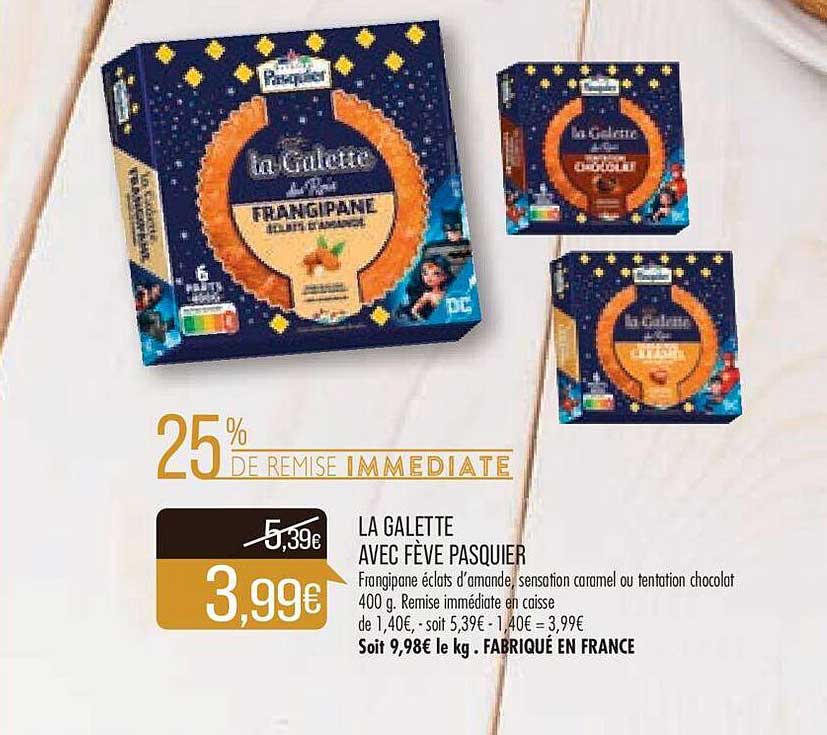 la galette avec fève pasquier