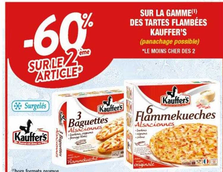 La Gamme Des Tartes Flambées Kauffer's