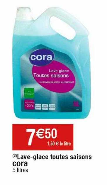 lave-glace toutes saisons cora