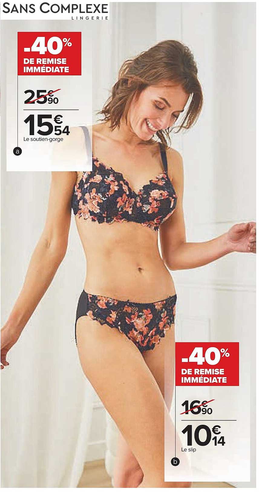 le soutien-gorge, le slip