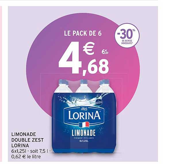 limonade double zest lorina