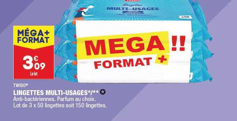 Lingettes Multi-usages Twido