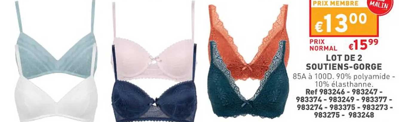 Lot De 2 Soutiens-gorge