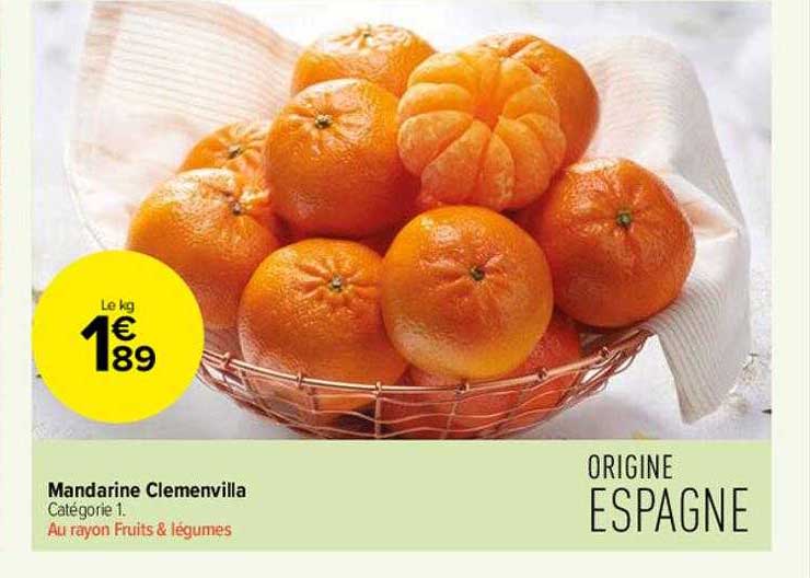 mandarine clemenvilla
