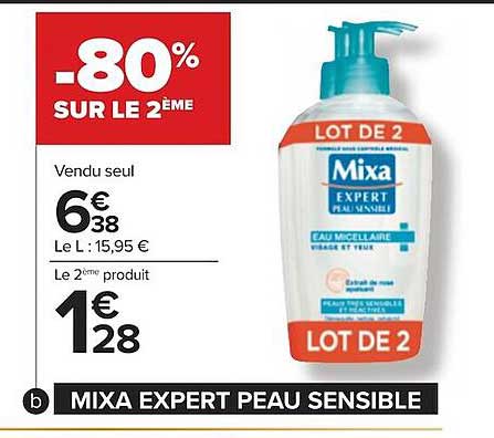 mixa expert peau sensible