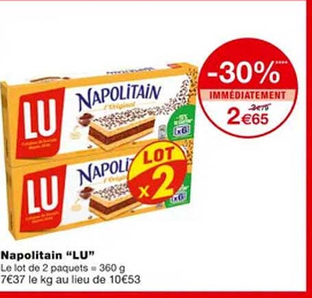 Napolitain "lu"