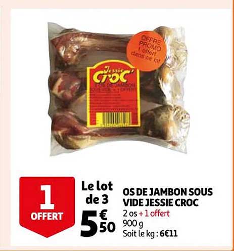 os de jambon sous vide jessie croc