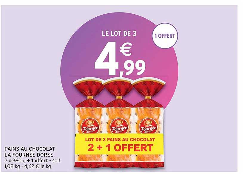 Pains Au Chocolat La Fournée Dorée