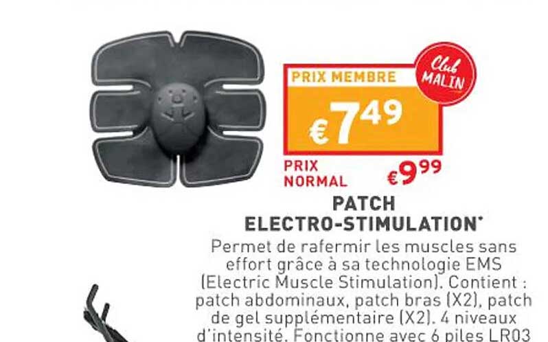 patch electro-stimulation