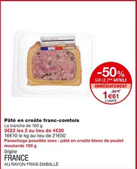 Pâté En Croûte Franc-comtois