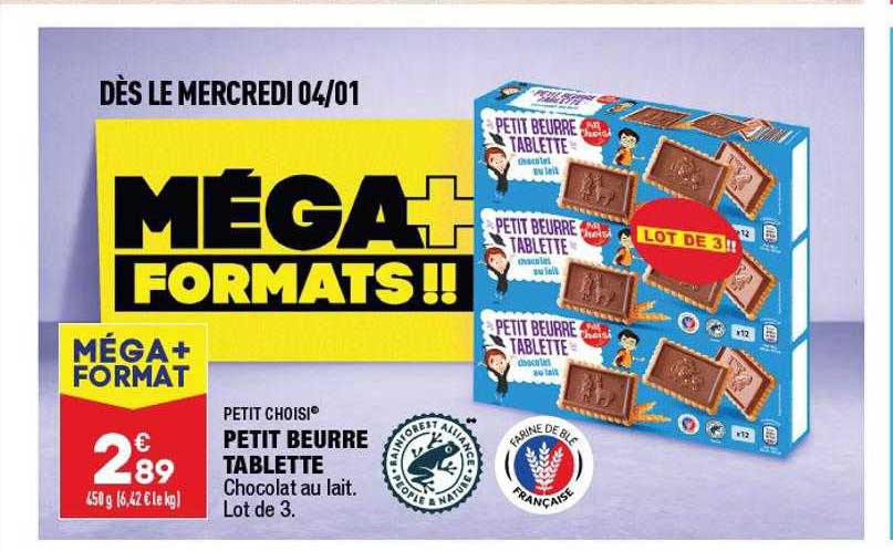 petit beurre tablette petit choisi