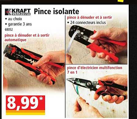 pince isolante kraft werkzeuge