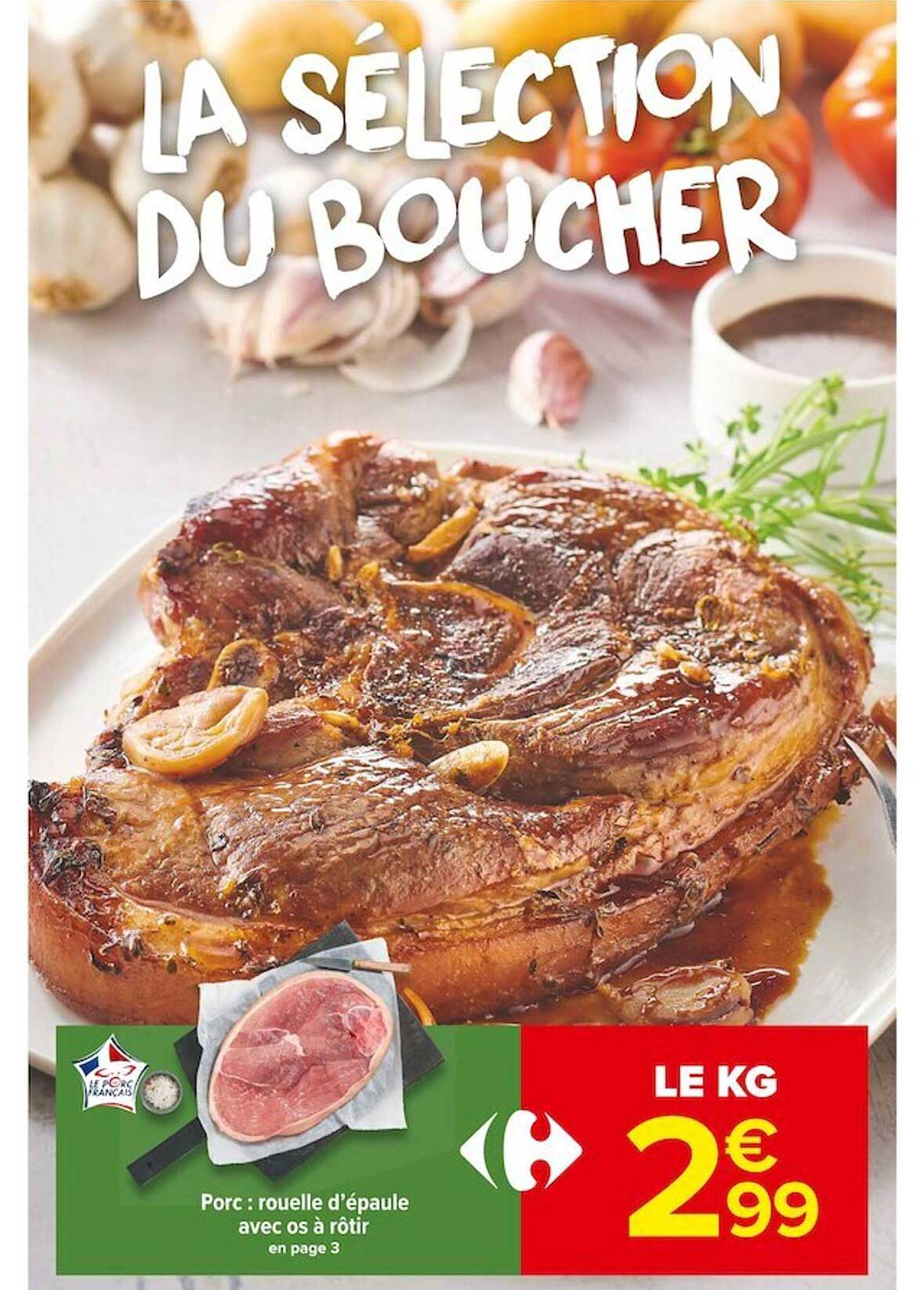 Porc : Rouelle D'épaule Avec Os à Rôtir